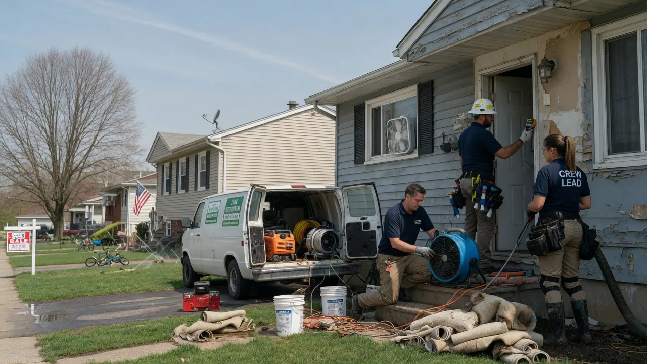 Flood Cleanup in Portland, NY near me